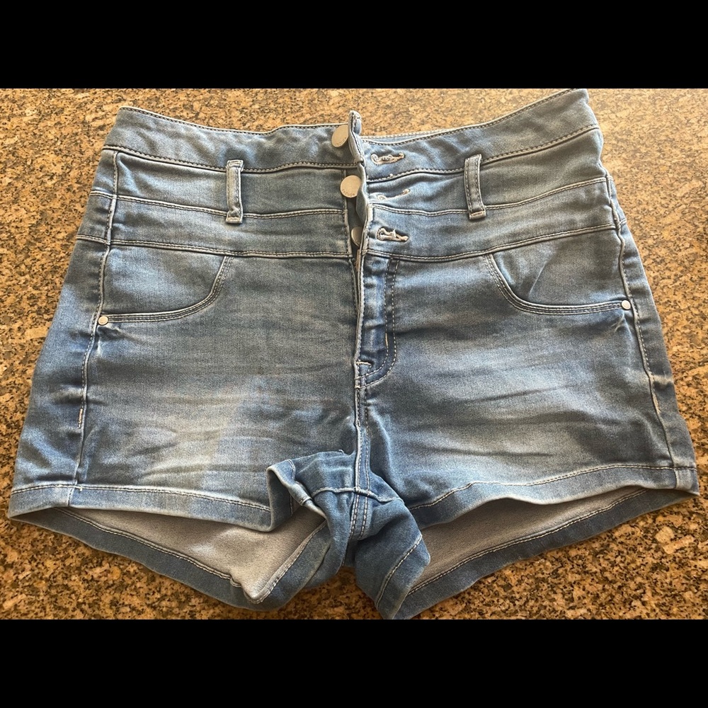 Refuge High waisted jean shorts